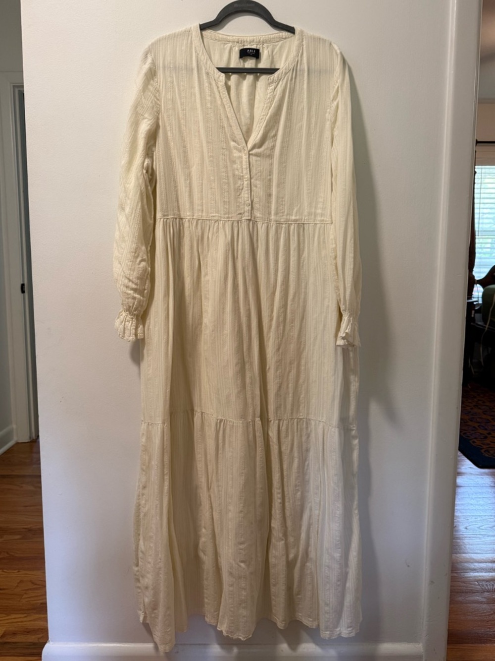 Able Jane Maxi Dress in Cream